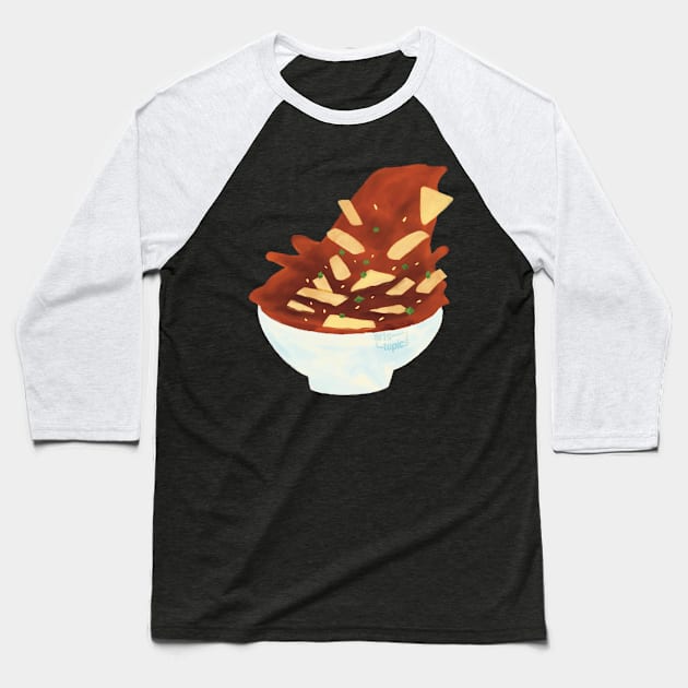 My Favorite Tteokbokki Baseball T-Shirt by artstopics